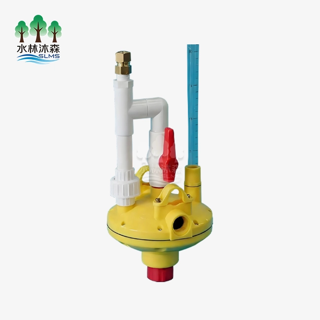 Chicken Farm Water Distribution Terminal and Conveyance Assembly